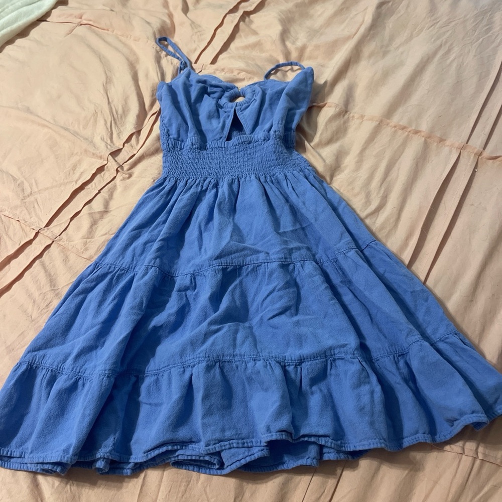 Blue Mini Dress